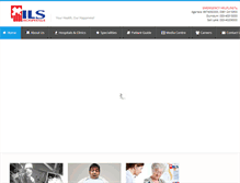 Tablet Screenshot of ilshospitals.com